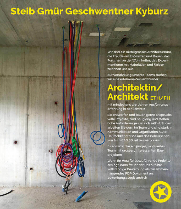 Architektin/ Architekten ETH/ FH